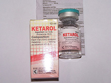 Ketarol Ketamine 50mg/1ml
